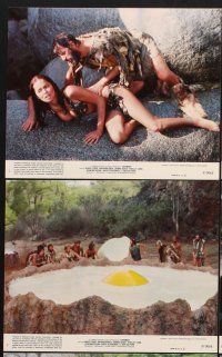 6z660 CAVEMAN 8 8x10 mini LCs '81 wacky prehistoric Dennis Quaid, Ringo Starr & sexy Shelley Long!