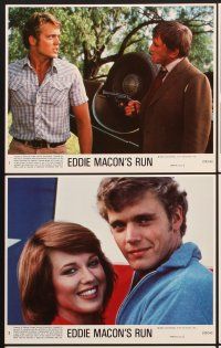 6z695 EDDIE MACON'S RUN 8 8x10 mini LCs '83 Kirk Douglas, John Schneider, Lee Purcell