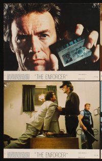 6z957 ENFORCER 4 8x10 mini LCs '76 Clint Eastwood as Dirty Harry, crime classic!