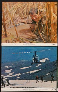 6z748 FIGURES IN A LANDSCAPE 8 8x10 mini LCs '71 Joseph Losey, Robert Shaw, Malcolm McDowell