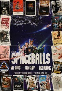 7a002 LOT OF 86 FOLDED ONE-SHEETS '62 - '88 Spaceballs, Porky's, Cuckoo's Nest & many more!