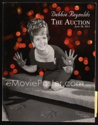 7a202 DEBBIE REYNOLDS THE AUCTION paperback auction catalog '11 Profiles in History!