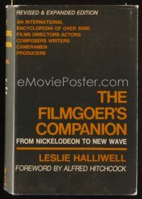 7a205 FILMGOER'S COMPANION second edition hardcover book '67 revised & expanded!