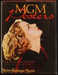 7a216 MGM POSTERS first edition hardcover book '94 decade-by-decade full-color visual history!