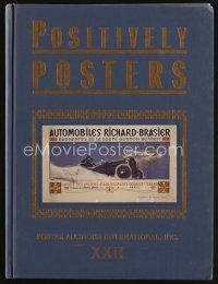 7a220 POSITIVELY POSTERS hardcover auction catalog '96 images from Jack Rennert's 22nd auction!