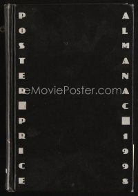 7a222 POSTER PRICE ALMANAC 1998 hardcover book '98 loaded with information & asking prices!