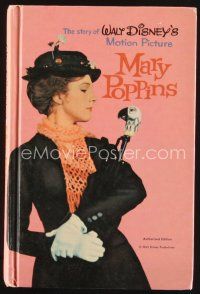 7a231 WALT DISNEY'S MARY POPPINS hardcover book '64 illustrated children's book!