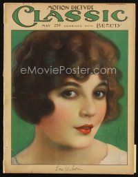 7a142 MOTION PICTURE CLASSIC magazine May 1925 artwork of pretty Lois Wilson by E. Dahl!
