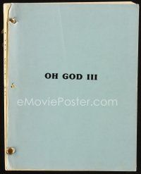 7a319 OH, GOD! YOU DEVIL revised draft script August 23, 1983, screenplay by Andrew Bergman!