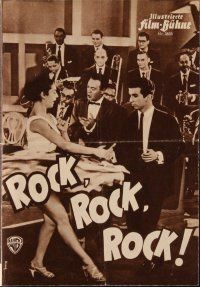 7a265 ROCK ROCK ROCK German program '57 Alan Freed, Chuck Berry, Bo Diddley, different images!