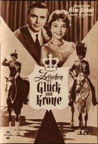 7a282 ZWISCHEN GLUCK UND KRONE German program '59 many images of the English royal family!
