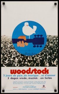 7b619 WOODSTOCK Belgian '70 legendary rock 'n' roll film, three days of peace, music... and love!