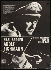7b340 OPERATION EICHMANN Danish '61 World War II, the man hunt of the century for Nazi butcher!