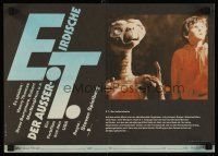 7b063 E.T. THE EXTRA TERRESTRIAL East German 12x19 '88 Steven Spielberg classic, Henry Thomas!