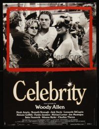 7b716 CELEBRITY French 15x21 '98 Woody Allen, Hank Azaria, Charlize Theron, Leonardo DiCaprio