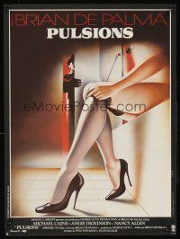 7b734 DRESSED TO KILL French 15x21 '80 Brian De Palma shows you latest fashion in murder, sexy legs!