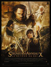 7b769 LORD OF THE RINGS: THE RETURN OF THE KING French 15x21 '03 Peter Jackson, Aragorn!