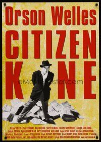 7b393 CITIZEN KANE German R00 some called Orson Welles a hero, others called him a heel!