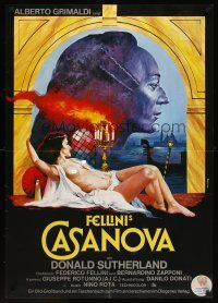 7b406 FELLINI'S CASANOVA German '76 Il Casanova di Federico Fellini, Donald Sutherland, Tina Aumont