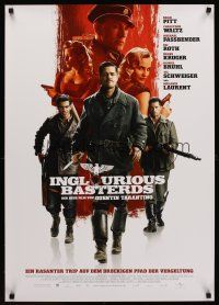 7b416 INGLOURIOUS BASTERDS German '09 Quentin Tarantino, Nazi-killer Brad Pitt!