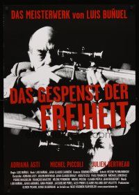 7b438 PHANTOM OF LIBERTY German R08 Luis Bunuel, Adriana Asti, Michel Piccoli, man w/rifle!!