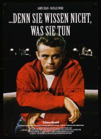 7b445 REBEL WITHOUT A CAUSE German R05 Nicholas Ray, James Dean was a bad boy from a good family!