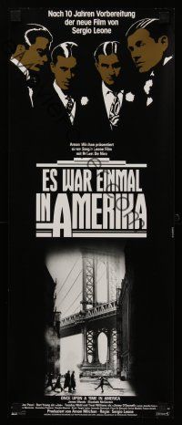 7b376 ONCE UPON A TIME IN AMERICA German 9x21 '84 Robert De Niro, James Woods, by Sergio Leone!