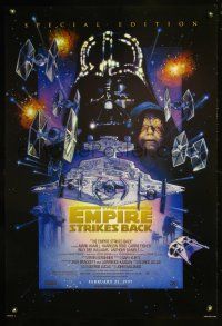 7c178 EMPIRE STRIKES BACK style C DS advance1sh R97 George Lucas sci-fi classic,cool art by Struzan!