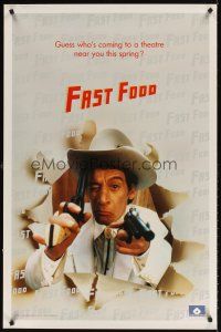 7c200 FAST FOOD teaser 1sh '89 Traci Lords, Jim Varney as Wrangler Bob, burgers & thighs!