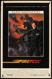 7c203 FIREFOX 1sh '82 cool Charles deMar art of killing machine & Clint Eastwood!