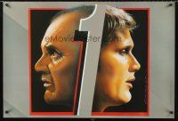 7c225 GANGSTER NUMBER 1 teaser 1sh '02 art of Malcolm McDowell & Paul Bettany by Castle & Kaplan!