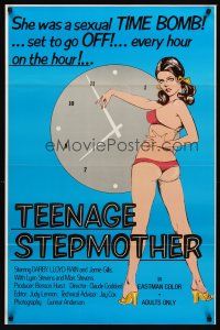 7c632 TEENAGE STEPMOTHER 1sh '74 Darby Lloyd Rains, she was a sexual time bomb!