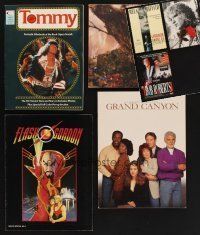 7d030 LOT OF 7 PROGRAM BOOKS '75 - '98 Flash Gordon, Tommy, What Dreams May Come + more!