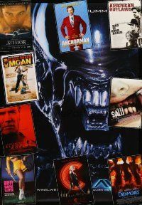 7d050 LOT OF 38 UNFOLDED AND FORMERLY FOLDED DOUBLE-SIDED ONE-SHEETS '89 - '07 Alien vs Predator!