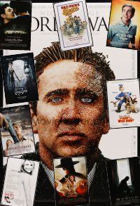 7d053 LOT OF 36 UNFOLDED DOUBLE-SIDED ONE-SHEETS '00s Lord of War, Bad News Bears & more!