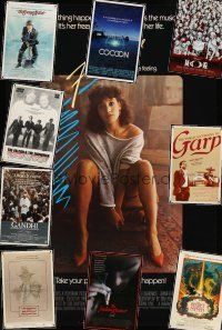 7d058 LOT OF 31 UNFOLDED AND FORMERLY FOLDED ONE-SHEETS '81-96 Flashdance, Gandhi, Indian Runner!