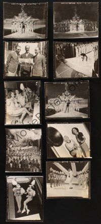 7d028 LOT OF 10 BORN TO DANCE 4x5 STILLS '36 great images of elaborate production numbers!