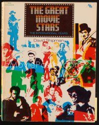7d201 GREAT MOVIE STARS first U.S. edition softcover book '73 The International Years!