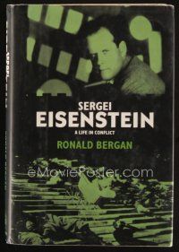 7d175 SERGEI EISENSTEIN: A LIFE IN CONFLICT first edition hardcover book '77 illustrated biography!