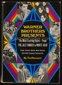 7d179 WARNER BROTHERS PRESENTS first edition hardcover book '71 from Jazz Singer to White Heat!