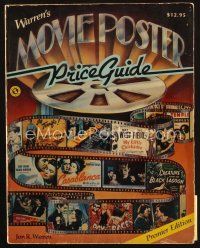 7d221 WARREN'S 1986 MOVIE POSTER PRICE GUIDE premiere edition softcover book '86 from 1930 to 1959!