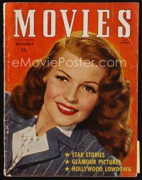 7d131 MODERN MOVIES magazine November 1946 sexy Rita Hayworth starring in Down to Earth!
