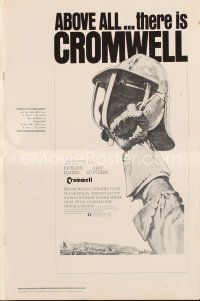 7d406 CROMWELL pressbook '70 Richard Harris, Alec Guinness, directed by Ken Hughes!