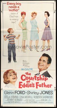 7e538 COURTSHIP OF EDDIE'S FATHER 3sh '63 Ron Howard helps Glenn Ford choose his new mother!