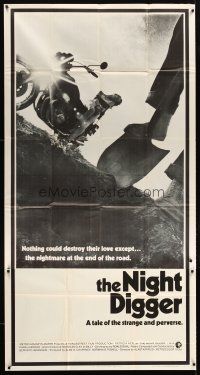 7e608 NIGHT DIGGER int'l 3sh '71 cool image of Nicholas Clay, a strange and perverse tale!