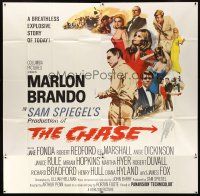 7e024 CHASE 6sh '66 Marlon Brando, Jane Fonda, Robert Redford, directed by Arthur Penn