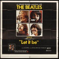 7e043 LET IT BE 6sh '70 The Beatles, John Lennon, Paul McCartney, Ringo Starr, George Harrison