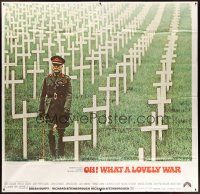 7e056 OH WHAT A LOVELY WAR 6sh '69 Richard Attenborough's wacky World War II musical!