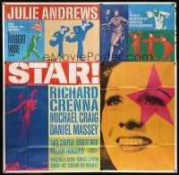 7e065 STAR 6sh '68 Julie Andrews, Robert Wise, Richard Crenna, Daniel Massey