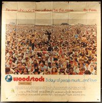 7e072 WOODSTOCK int'l 6sh '70 no one who was at this legendary rock concert will ever be the same!
